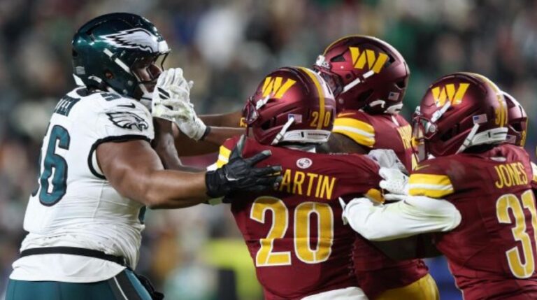 Philadelphia Eagles vs Washington Commanders Match Player Stats
